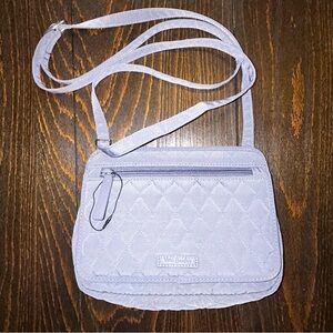 Vera Bradley Light Blue Quilted Crossbody Bag